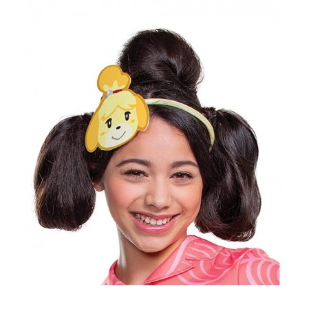 Isabelle Animal Crossing Costume Official Kids Isabelle Costume Dress and Headband Outfit $27.91 Kids' Costumes