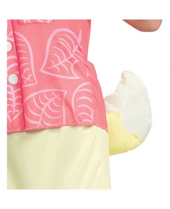 Isabelle Animal Crossing Costume Official Kids Isabelle Costume Dress and Headband Outfit $27.91 Kids' Costumes