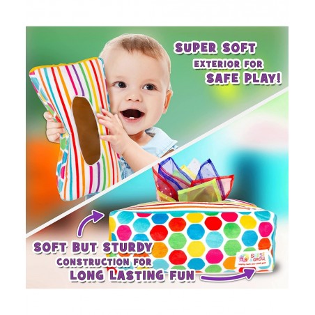 Sense & Grow Sensory Magic Tissue Box $38.89 Balls for Babies & Toddlers