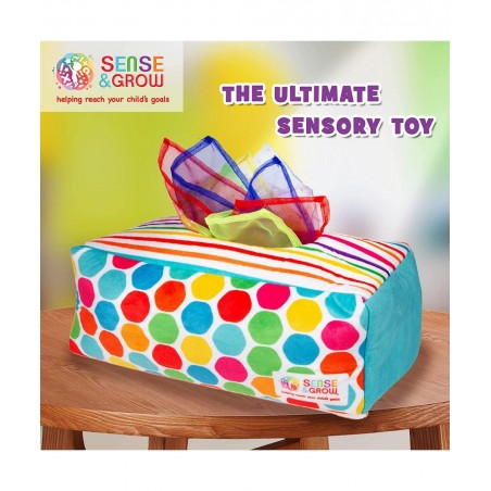 Sense & Grow Sensory Magic Tissue Box $38.89 Balls for Babies & Toddlers