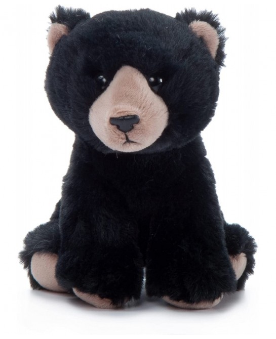 Black Bear Stuffed Animal Plushie Gifts for Kids Wild Onez Babiez Zoo Animals Black Bear Plush Toy 6 inches $16.52 Stuffed An...