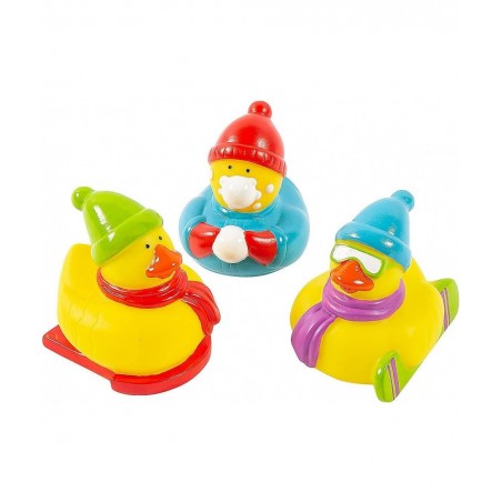 Winter Sports Rubber Duckies - Toys - 12 Pieces $23.91 Bathtub Toys