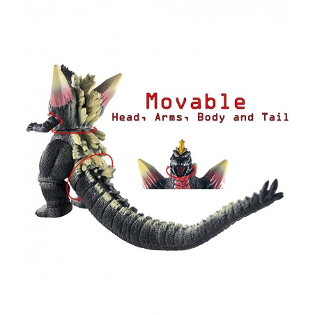 Space Godzilla Toy Action Figure 1994 Movie Monster Series SpaceGodzilla Soft Vinyl Carry Bag $32.80 Action Figures