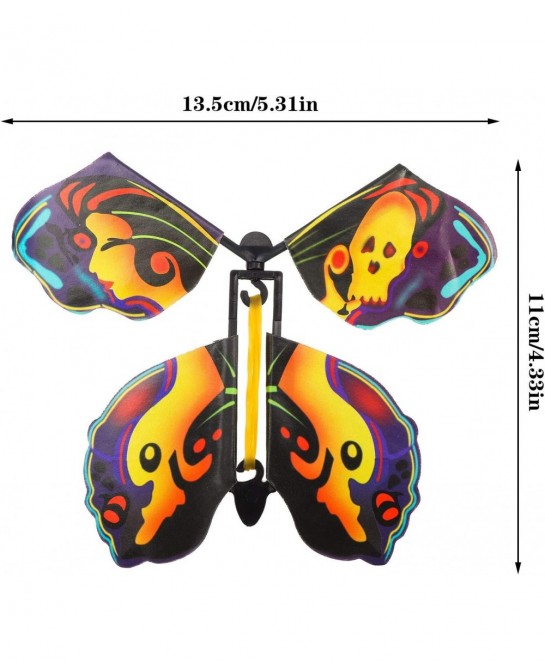 20 PCS Flying Butterfly Toy Magic Wind Up Flying Butterfly Surprise Box Wind Up Butterfly Surprise Toy for Wedding Birthday P...