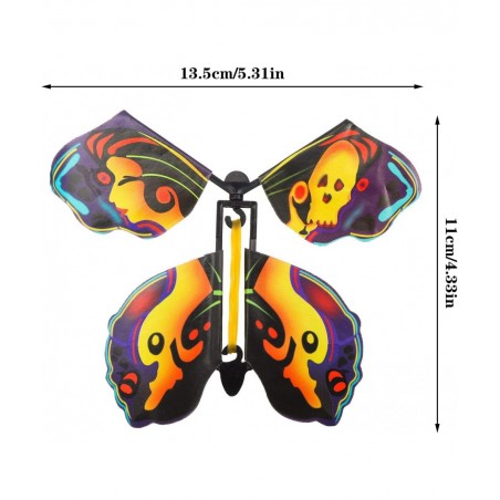 20 PCS Flying Butterfly Toy Magic Wind Up Flying Butterfly Surprise Box Wind Up Butterfly Surprise Toy for Wedding Birthday P...