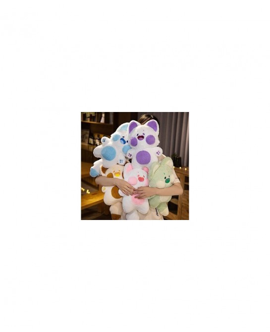 Cat Plush Cat Pillow Cute Red Panda Bear Plush Doll Doodle Meow Plush Toy Cute Cartoon Soft Stuffed Kitten Pillow Doll Plush ...