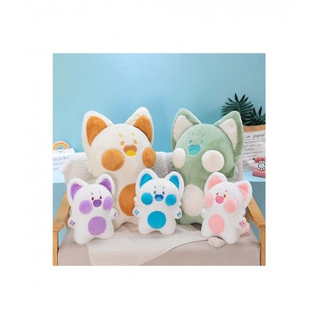 Cat Plush Cat Pillow Cute Red Panda Bear Plush Doll Doodle Meow Plush Toy Cute Cartoon Soft Stuffed Kitten Pillow Doll Plush ...