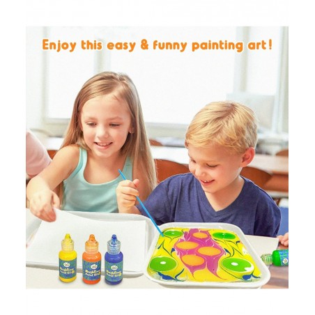 Marbling Paint Paper Best Paper Refill for All Marbling Paint Kit Perfect Water Art Paint Mate Paper Suit for Creative Painti...
