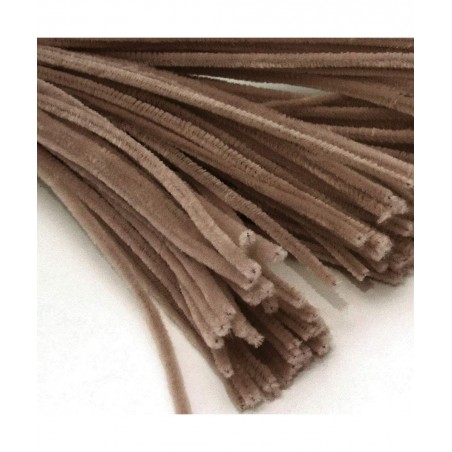Chenille Stems Pipe Cleaner 20-inch (50-cm) 50-pc Light Brown $26.64 Craft Pipe Cleaners
