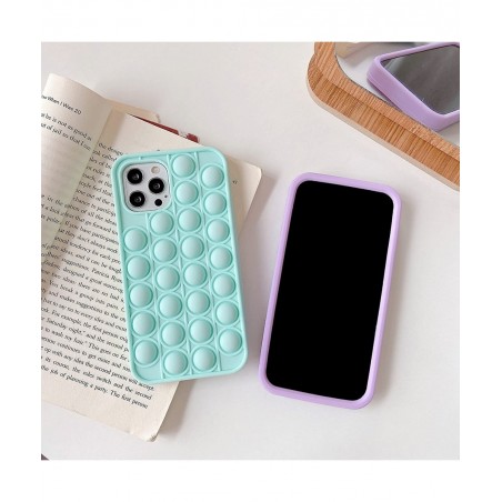 Sensory iPhone 13 Pro Case - Push Pop Fidget Toy - Slim - Lightweight - Matte - Silky Soft Touch - Bubble Fidget Sensory Toy ...
