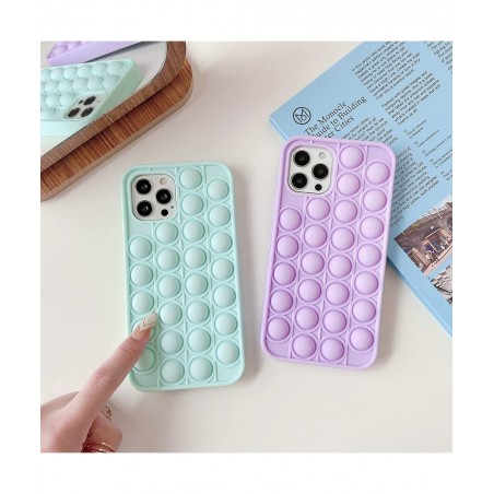 Sensory iPhone 13 Pro Case - Push Pop Fidget Toy - Slim - Lightweight - Matte - Silky Soft Touch - Bubble Fidget Sensory Toy ...