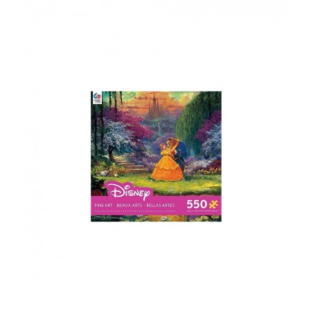 James Coleman Disney Fine Art Beauty & The Beast Garden Waltz Jigsaw Puzzle 550 Pieces $22.71 Jigsaw Puzzles