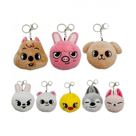 Stray Kids Skzoo Plushies Pendant Cute Anime Cosplay Plush Toys Stuffed Animals Keychain Christmas Birthday Gifts for Childre...
