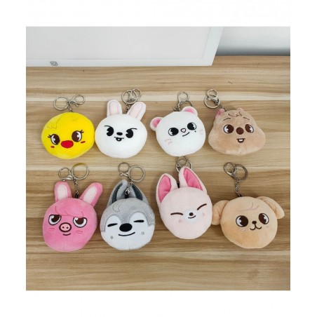 Stray Kids Skzoo Plushies Pendant Cute Anime Cosplay Plush Toys Stuffed Animals Keychain Christmas Birthday Gifts for Childre...