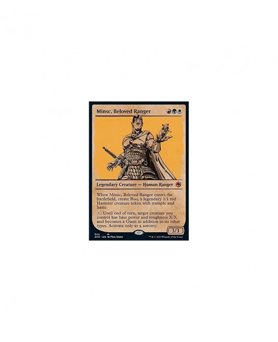 Magic: the Gathering - Minsc Beloved Ranger (344) - Showcase - Adventures in The Forgotten Realms $14.08 Trading Cards & Acce...