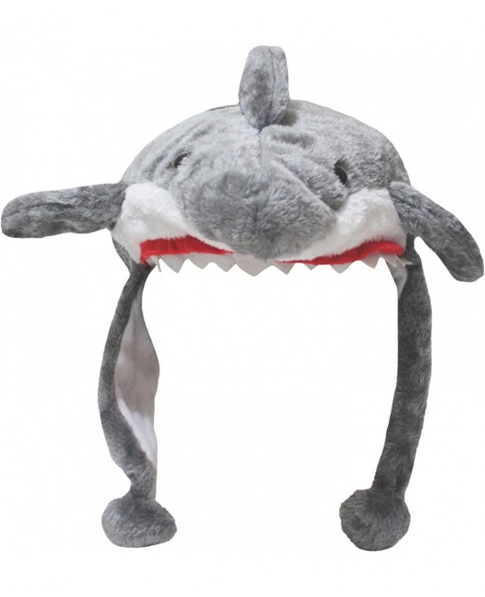 Grey Shark Warm Hat (Grey) $25.92 Kids' Dress-Up Accessories