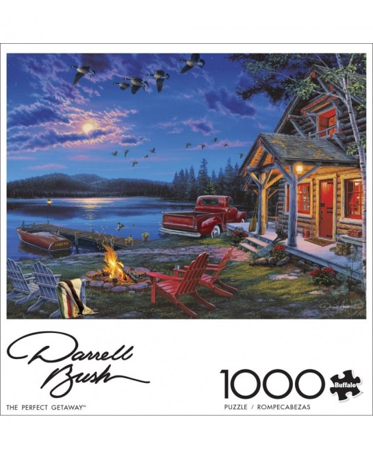 Darrell Bush - The Perfect Getaway - 1000 Piece Jigsaw Puzzle $19.29 Jigsaw Puzzles