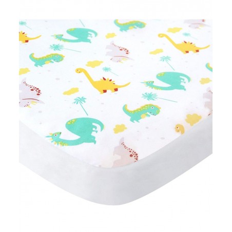 Pack and Play Sheets 2 Pack Mini Crib Sheets Stretchy Pack n Play Playard Fitted Sheet Compatible with Graco Pack n Play Soft...