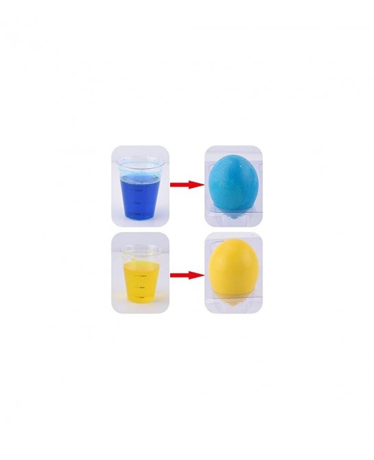 47Pcs Easter Egg Dye Kit Easter Egg Decorating Kit with Painting Crafts Kits Stickers for Kids Boys Girls Easter Creativity A...