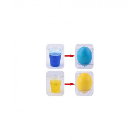 47Pcs Easter Egg Dye Kit Easter Egg Decorating Kit with Painting Crafts Kits Stickers for Kids Boys Girls Easter Creativity A...