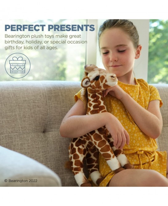 Bearington Twiggie Plush Giraffe Stuffed Animal 15 Inch $44.34 Stuffed Animals & Teddy Bears