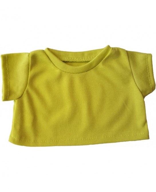 Safety Green Basic Tee Shirt Teddy Bear Clothes Fit 14" - 18" Build-a-bear and Make Your Own Stuffed Animals $20.64 Stuffed A...