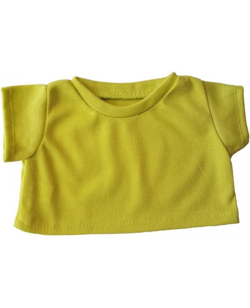 Safety Green Basic Tee Shirt Teddy Bear Clothes Fit 14" - 18" Build-a-bear and Make Your Own Stuffed Animals $20.64 Stuffed A...