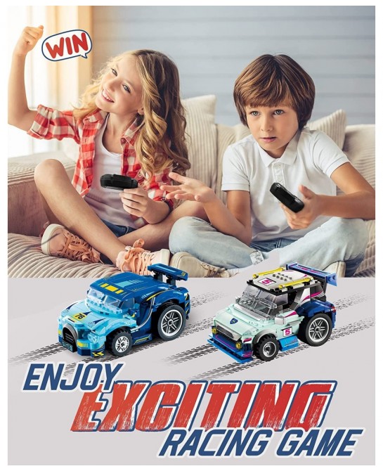 Building Toys - Stem Toys Compatible with Lego for Kids Age 8+ - 281 Pcs Building Kits Remote Control Car - RC Cars Birthday ...