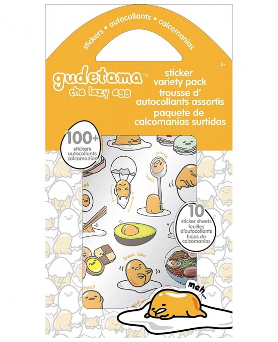 Gudetama Sticker Variety Pack $14.51 Kids' Stickers