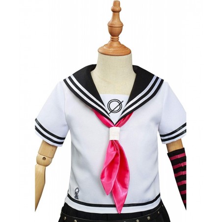 Kids Girls Mioda Ibuki Cosplay Costume Dress Halloween Uniform Outfit $26.12 Kids' Costumes