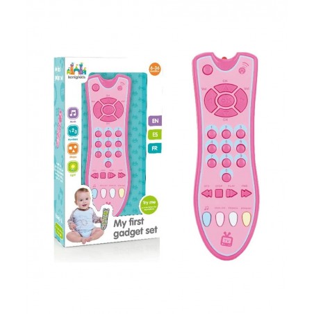 Baby Infant Remote Control Early Educational Toy?Numbers Learning Electric Pink $16.86 Electronic Learning & Education Toys