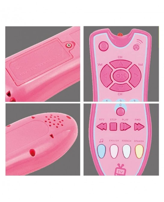 Baby Infant Remote Control Early Educational Toy?Numbers Learning Electric Pink $16.86 Electronic Learning & Education Toys