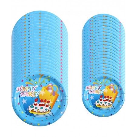 Gender Reveal Decorations Birthday Party Supplies 144Pcs Include 59Balloon 20kids' Party Plates 20cups 20Napkins and 25Straws...