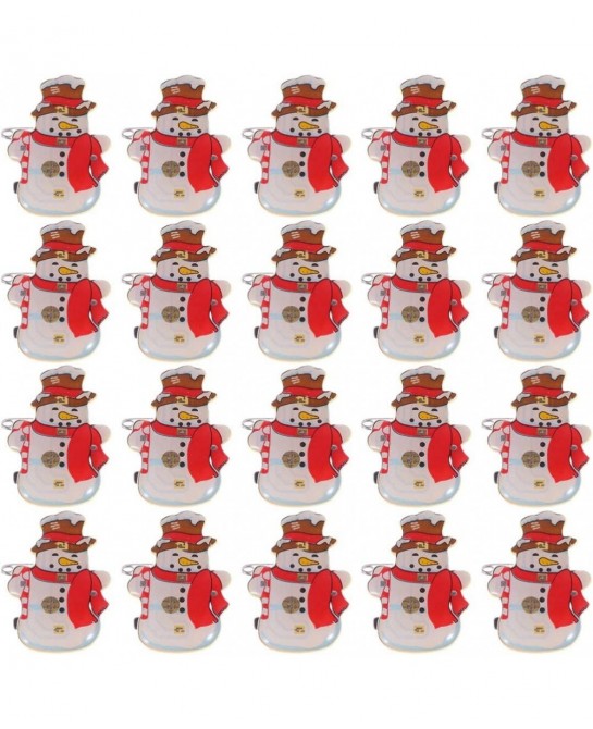 Christmas LED Flashing Brooch Pin Holiday Xmas Snowman Badge Brooch for Children Gift Party Favors 25Pcs $16.94 Kids' Party F...