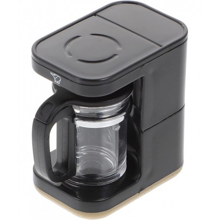 Miniature Coffee Machine Model Plastic Mini Coffee Maker Toy 1: 12 Dollhouse Decoration Pretend Play for Kids Doll House Kitc...