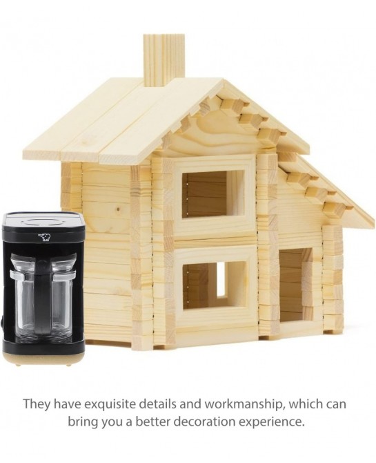 Miniature Coffee Machine Model Plastic Mini Coffee Maker Toy 1: 12 Dollhouse Decoration Pretend Play for Kids Doll House Kitc...