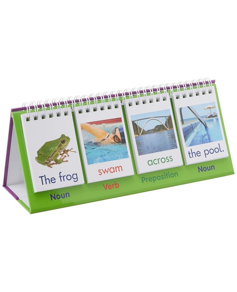 Junior Learning: Sentence Flips Double-Sided Flip Stand Enables Students to Build New Sentences Great for the Classroom or at...