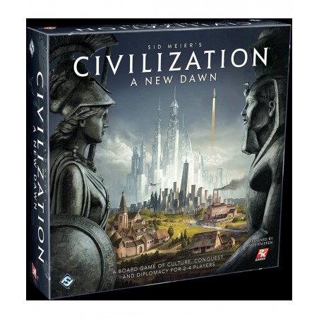 Civilization A New Dawn Board Game | Tactical Strategy Game for Adults and Teens Based on the Hit Video Game Series | Ages 14...