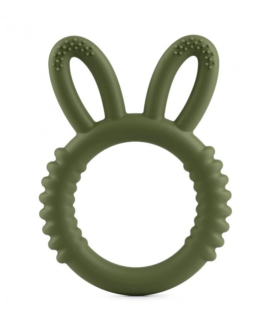 Baby Teething Toys for 3-6 6-12 Months Babies Silicone Teething Ring for Infants Food Grade Silicone Baby Toy (Army Green) $1...