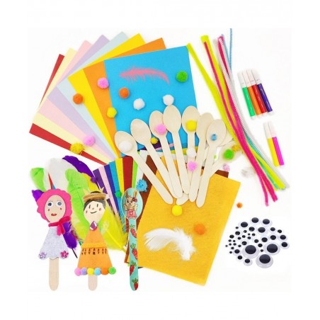 Arts and Crafts Supplies Kit X-Large Craft Set for Kids - 1500+ Pcs Art Supply with Easy Storage Case - Toddler & Kid Educati...