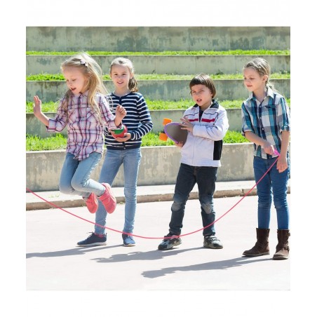 Colorful Jump Rope Set Adjustable Plastic Jump Rope Skipping Rope Outdoor Jump Ropes Great Party Favor $21.22 Kids' Fitness E...