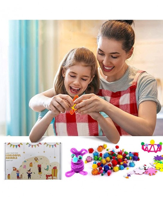 Arts and Crafts Supplies Kit X-Large Craft Set for Kids - 1500+ Pcs Art Supply with Easy Storage Case - Toddler & Kid Educati...