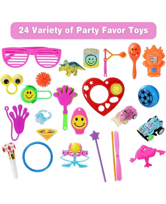 120pcs Party Favors for Kids Valentines Day Gifts Birthday Party Favors Carnival Prizes Box Goodie Bag Stuffers Classroom Rew...