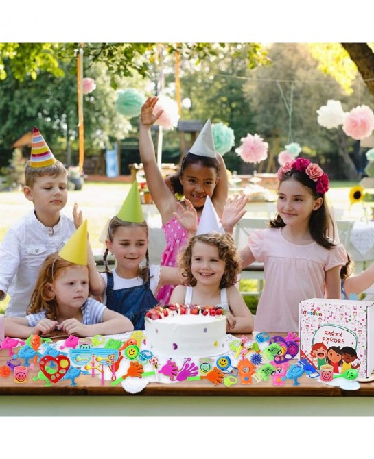 120pcs Party Favors for Kids Valentines Day Gifts Birthday Party Favors Carnival Prizes Box Goodie Bag Stuffers Classroom Rew...