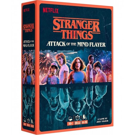 Stranger Things Attack of The Mind Flayer | Bluffing Strategy Game | Immersive Party Game for Adults and Kids | Ages 10+ | 4-...