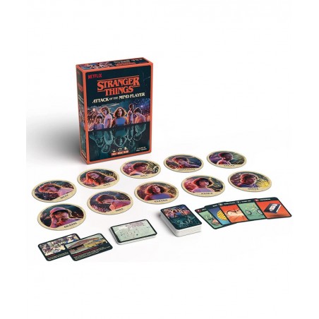 Stranger Things Attack of The Mind Flayer | Bluffing Strategy Game | Immersive Party Game for Adults and Kids | Ages 10+ | 4-...