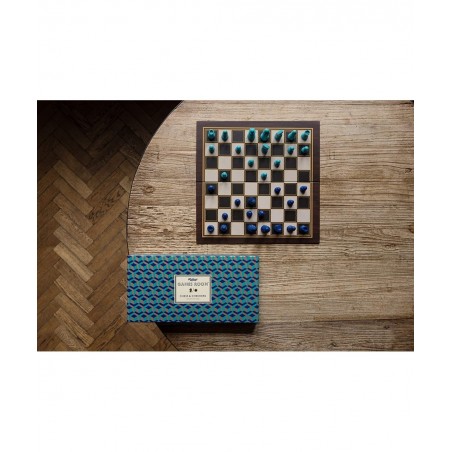 Ridley’s Classic 2-in-1 Chess and Checkers Set – Folding Family Board Games Includes all Chess and Checkers Pieces Ideal for ...