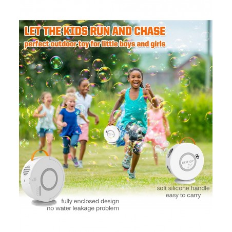 Bubble Machine for Toddlers - Kids Toys for Girls Boys Age 1 2 3 4 5 Years Old Birthday Gifts Ideas Fun Outdoor Toys Bubble M...