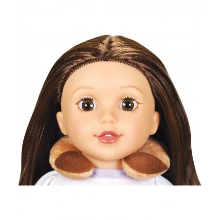 Travel Set - Paige Brunette 15 inches (LT15027) $40.23 Dolls