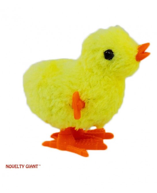 Wind Up Jumping White Bunny & Yellow Baby Chick Chicken Easter Egg 2 Pk $16.47 Spring & Wind-Up Toys